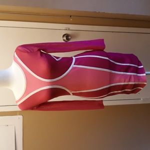 Wow couture,  size M, pink and white